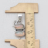 925 Sterling Silver Ethiopian Opal Pendants