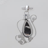 Peanut Wood Jasper Silver Pendants