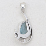 925 Silver Aquamarine Pendants