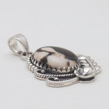 Peanut Wood Jasper Silver Pendants