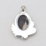 Peanut Wood Jasper Silver Pendants