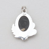 Peanut Wood Jasper Silver Pendants