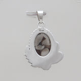 Peanut Wood Jasper Silver Pendants