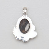 Peanut Wood Jasper Silver Pendants
