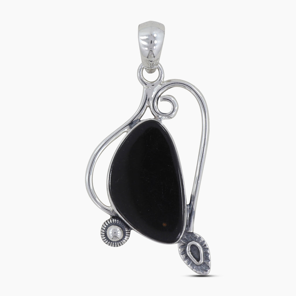 925 Sterling Silver Black Onyx Pendants