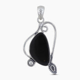 925 Sterling Silver Black Onyx Pendants