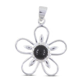 Black Star 925 Sterling Silver Pendant