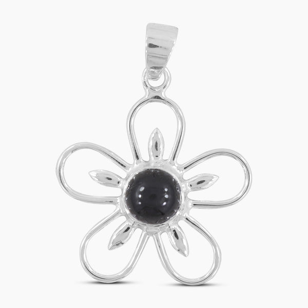 925 Sterling Silver Black Star Pendants