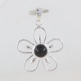 Black Star 925 Sterling Silver Pendant