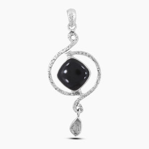 925 Silver Black Onyx Pendants