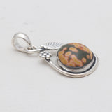925 Sterling Silver Ocean Jasper Pendants