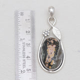 925 Sterling Silver Ocean Jasper Pendants