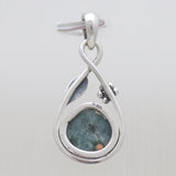 925 Sterling Silver Ocean Jasper Pendants