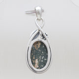 925 Sterling Silver Ocean Jasper Pendants