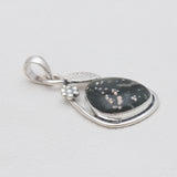 925 Sterling Silver Ocean Jasper Pendants