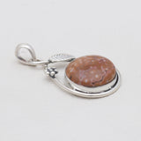 925 Sterling Silver Ocean Jasper Pendants