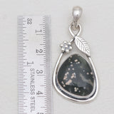 925 Sterling Silver Ocean Jasper Pendants