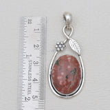 925 Sterling Silver Ocean Jasper Pendants