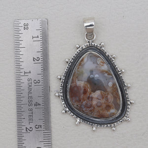 Ocean Jasper Silver Pendants