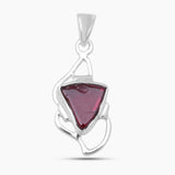 925 Sterling Silver Garnet Pendants