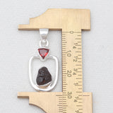 925 Sterling Silver Garnet Pendants