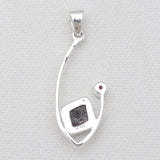 Garnet Silver Pendants
