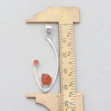 Fanta Garnet & Carnelian Silver Pendants