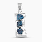 925 Silver Neon Apatite Pendants