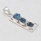 925 Silver Neon Apatite Pendants