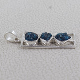 925 Silver Neon Apatite Pendants