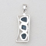 925 Silver Neon Apatite Pendants