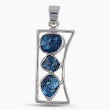 925 Silver Fanta Garnet Pendant