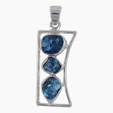 925 Silver Neon Apatite Pendants
