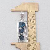 925 Silver Neon Apatite Pendants