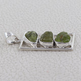 925 Sterling Silver Peridot Pendants