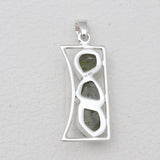 925 Sterling Silver Peridot Pendants