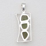 925 Sterling Silver Peridot Pendants
