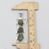 925 Sterling Silver Peridot Pendants