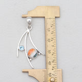 925 Sterling Silver Turquoise Spiney Oyster Pendants