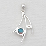 925 Sterling Silver Turquoise Spiney Oyster Pendants