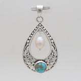 925 Silver Mexican Turquoise Pendants