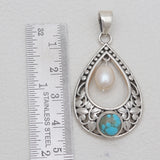 925 Silver Mexican Turquoise Pendants
