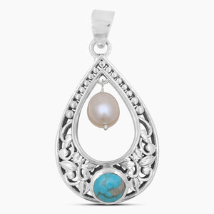 925 Silver Mexican Turquoise Pendants