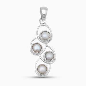 Pearl Silver Pendants