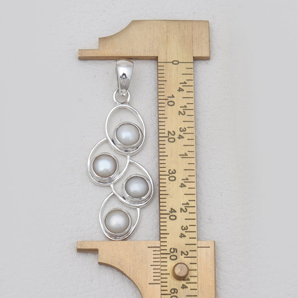 Pearl Silver Pendants