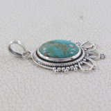 Dendritic Opal 925 Sterling Silver Pendant