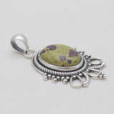 925 Sterling Silver Tasmanian Serpentine Pendants