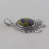 925 Sterling Silver Tasmanian Serpentine Pendants