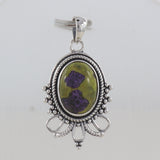 Dendritic Opal 925 Sterling Silver Pendant