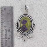 925 Sterling Silver Tasmanian Serpentine Pendants
